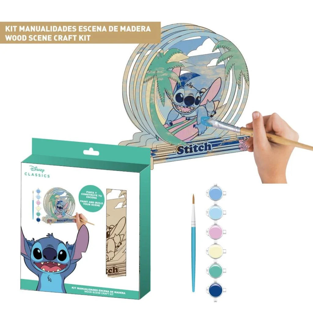 Disney Stitch Malset – Holzfiguren zum Ausmalen